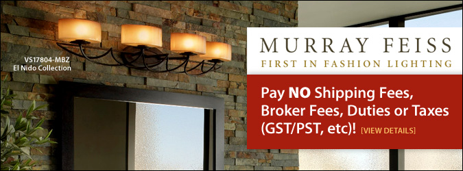 Pay NO Duty, Tax, and Brokerage Fees on every Canadian orders!