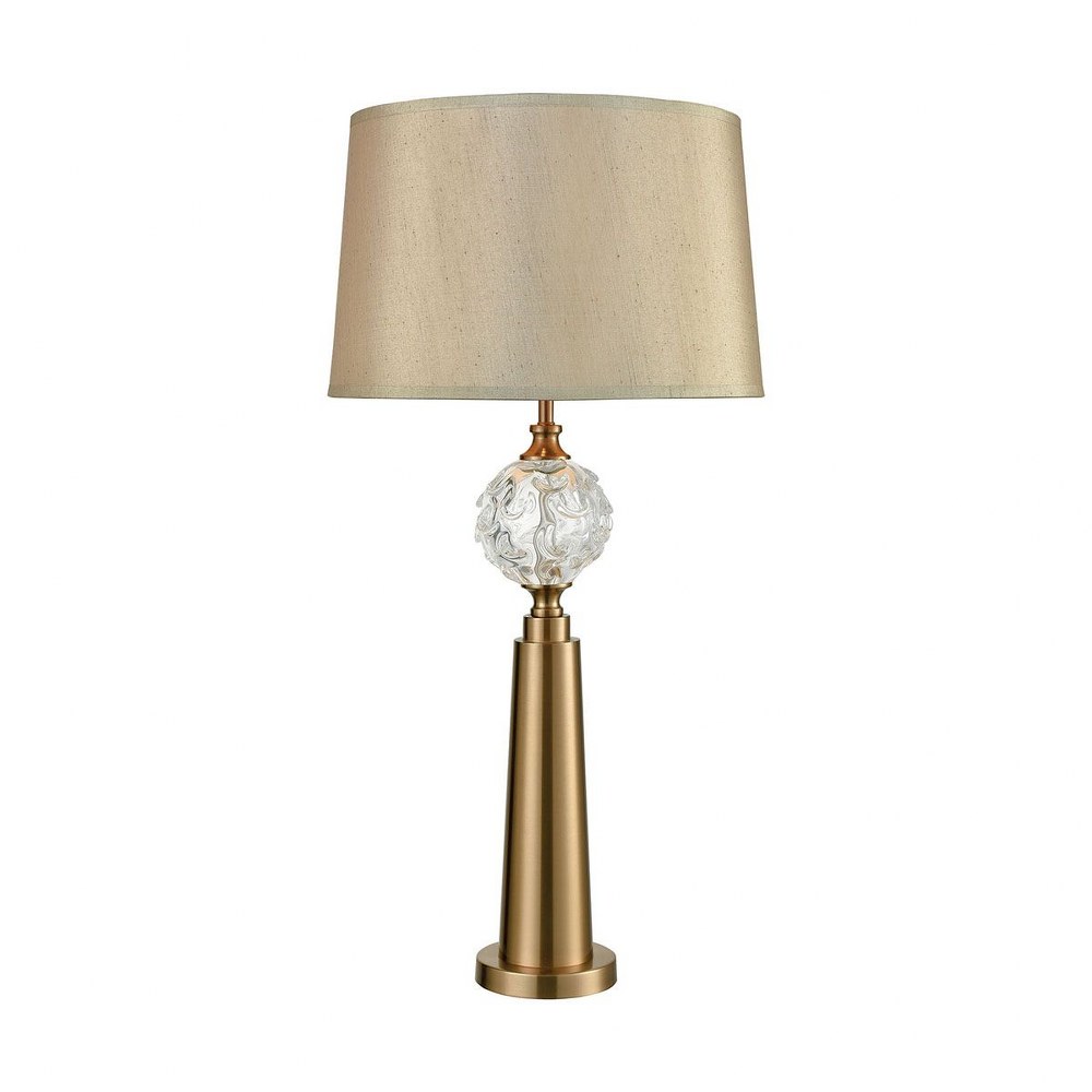Bailey Street Home 2499BEL3332049 Cafe BronzeClear Table Lamp