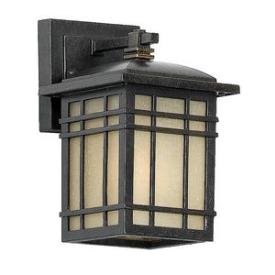 Quoizel Lighting HC8406IB Hillcrest - One Light Outdoor Small Wall Lantern