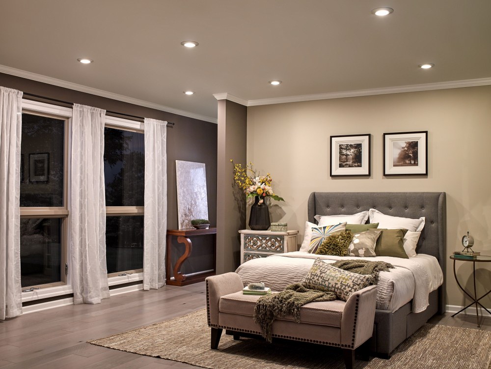 Recessed lighting in bedroom discount