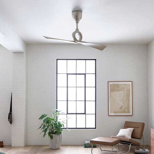 kichler two blade dc motor ceiling fan