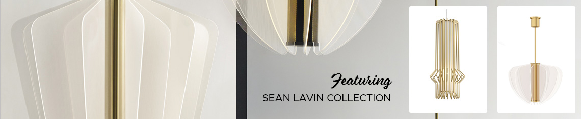 Stylish chandeliers by Sean Lavin for Tech Lighting