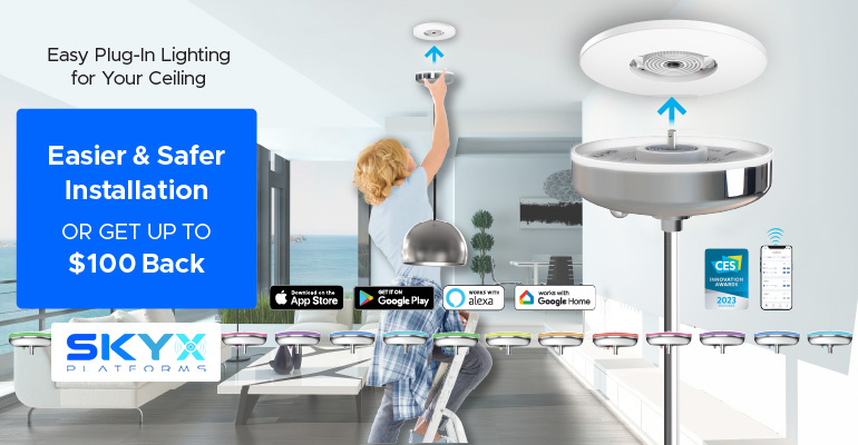 SKYX Plug-in Chandeliers