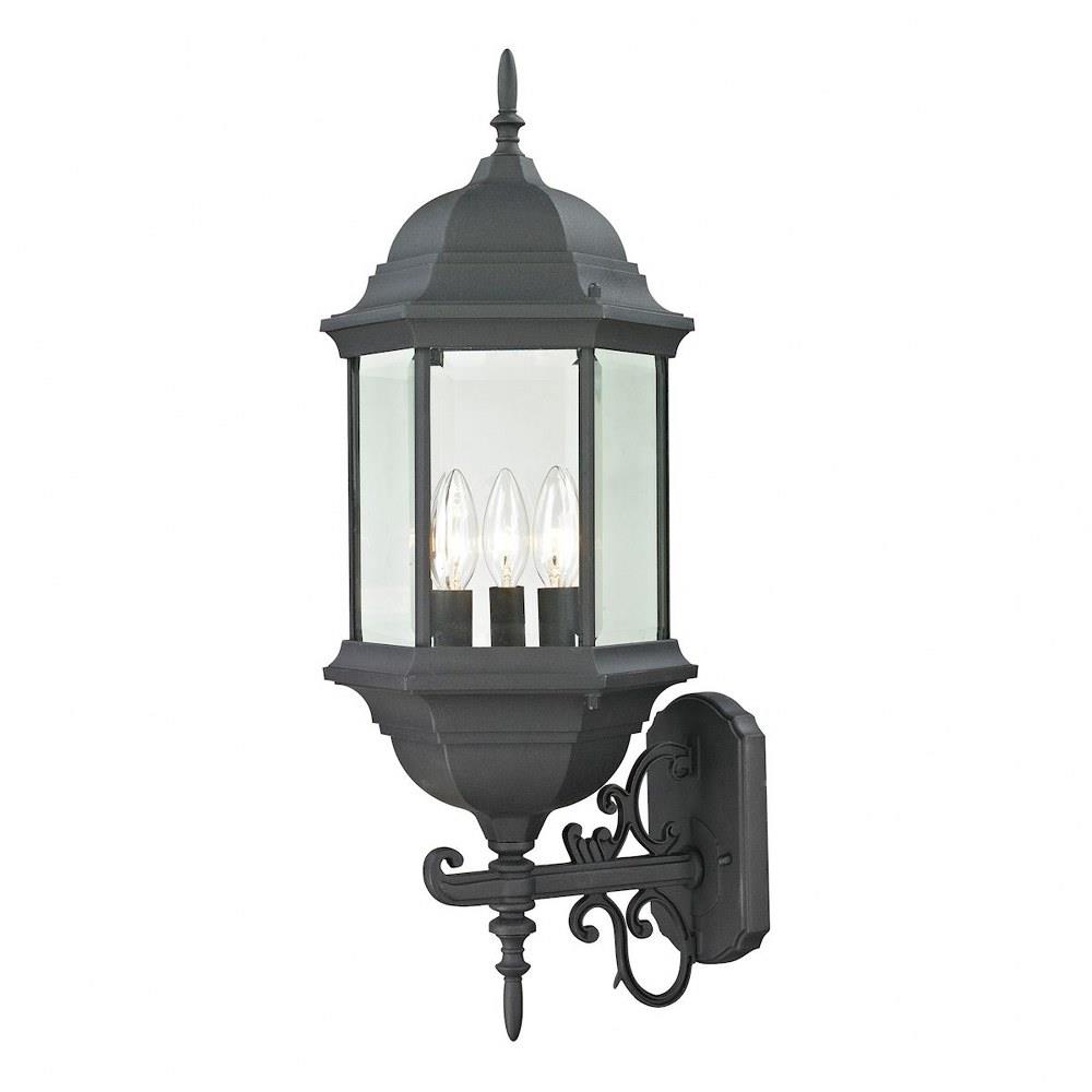 Bailey Street Home 2499 Bel 4229335 Cylinder Outdoor Three Light Large Wall Lantern Mission Style Porch Light