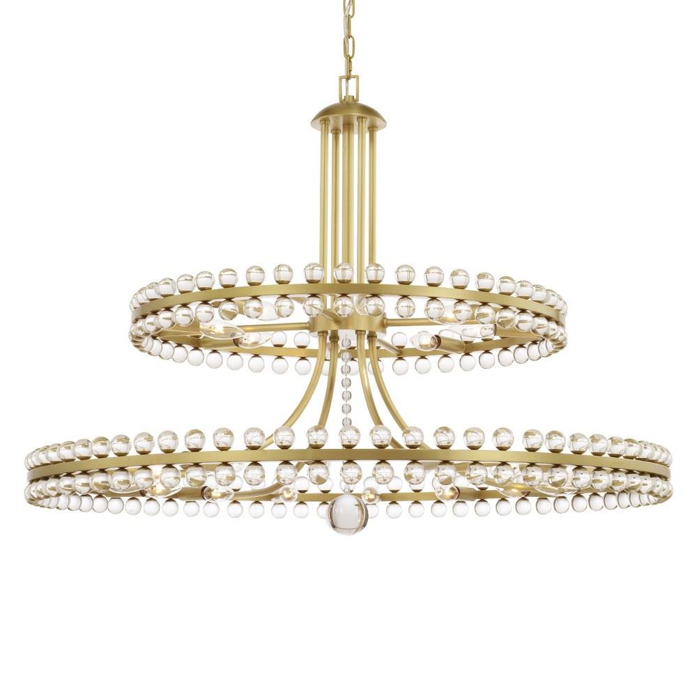 Clover Twenty Four Light 2 Tier Chandelier