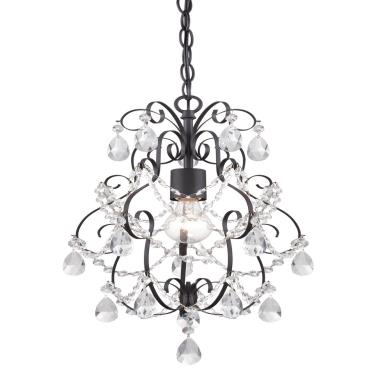 Designers Fountain 6204 Orb Flora One Light Mini Chandelier