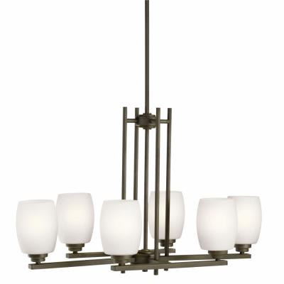 Kichler Lighting 3898ozs Eileen Six Light Large Chandelier