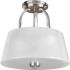 Progress Lighting - P3572-09 - Dazzle - Three Light Semi-Flush Mount