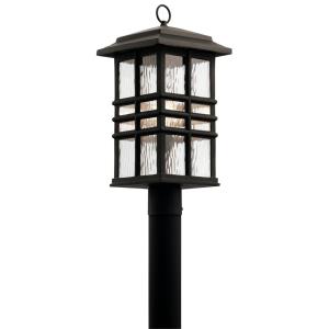 square outdoor post lighting